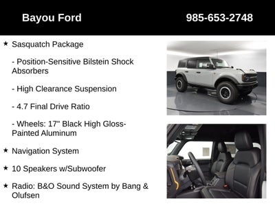 2024 Ford Bronco Badlands 334A