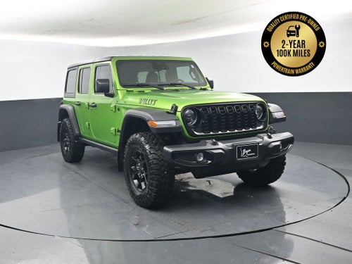2025 Jeep Wrangler 4-Door Willys 4x4