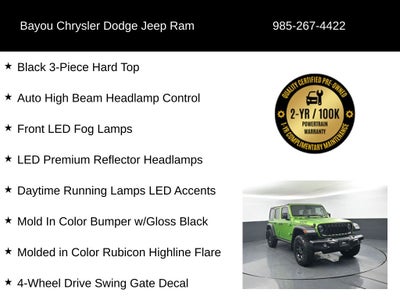 2025 Jeep Wrangler 4-Door Willys 4x4