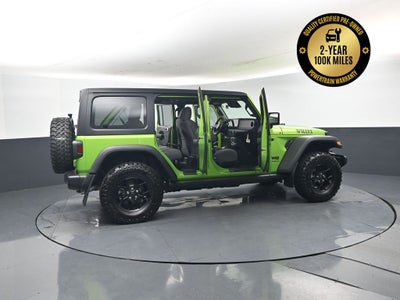 2025 Jeep Wrangler 4-Door Willys 4x4