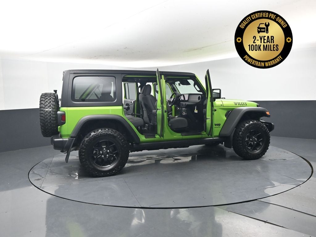 2025 Jeep Wrangler 4-Door Willys 4x4