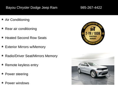 2024 Dodge Durango GT Plus RWD