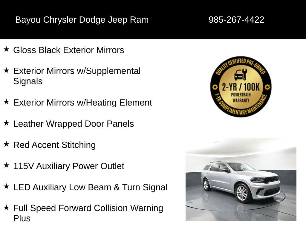 2024 Dodge Durango GT Plus RWD