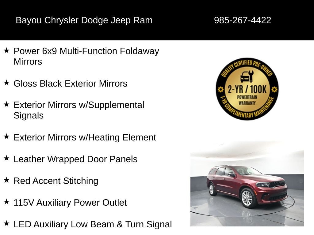2024 Dodge Durango GT Plus RWD