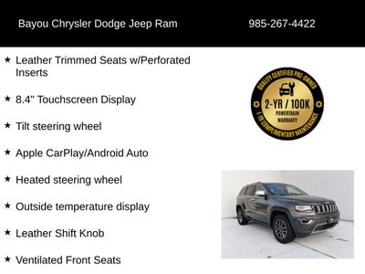 2019 Jeep Grand Cherokee Limited 4x2
