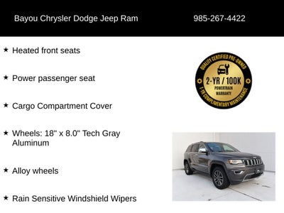 2019 Jeep Grand Cherokee Limited 4x2