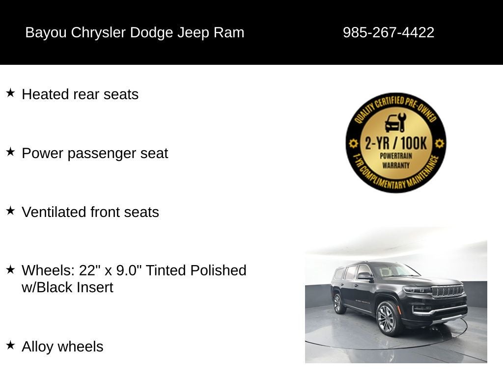 2024 Jeep Grand Wagoneer Series III 4x4