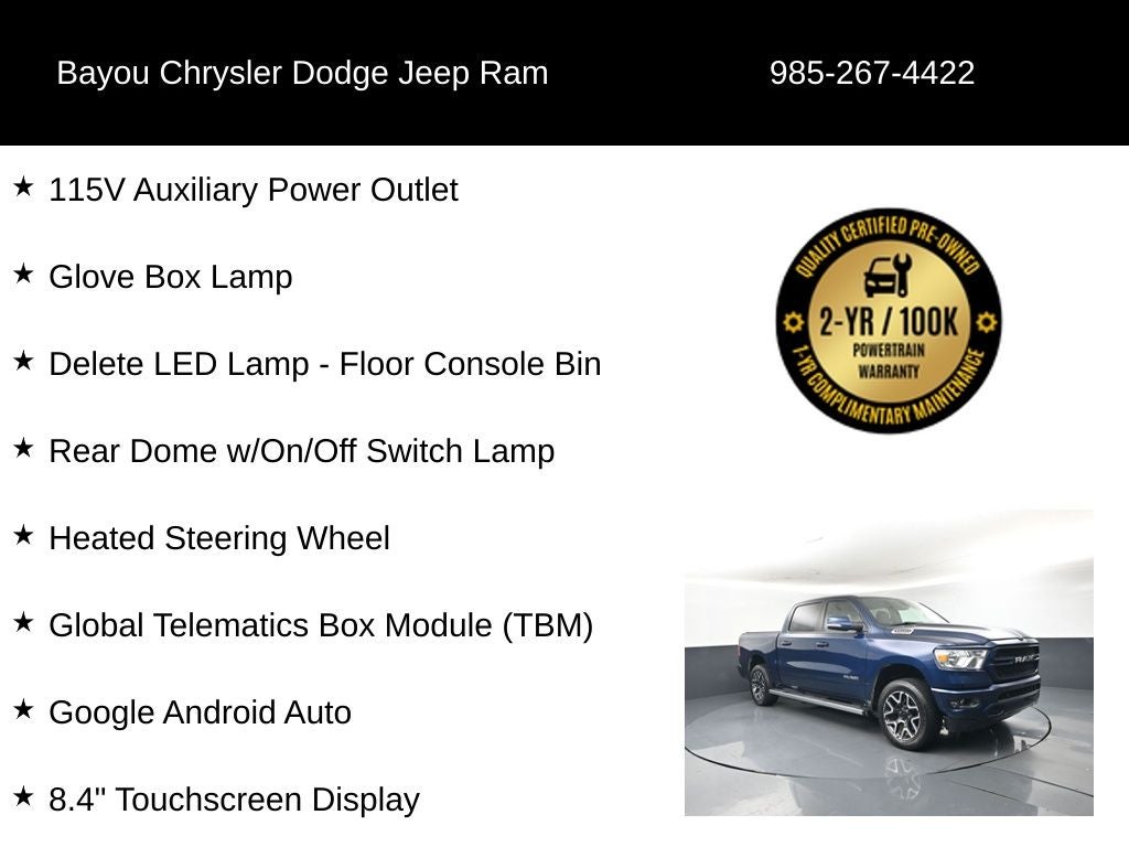 2022 RAM 1500 Big Horn/Lone Star