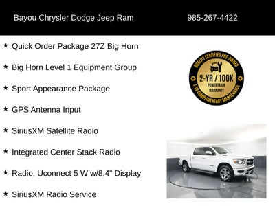 2022 RAM 1500 Big Horn/Lone Star