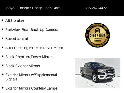 2022 RAM 1500 Big Horn Crew Cab 4x4 5'7' Box