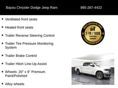 2025 RAM 1500 Limited Longhorn Crew Cab 4x4 5'7' Box