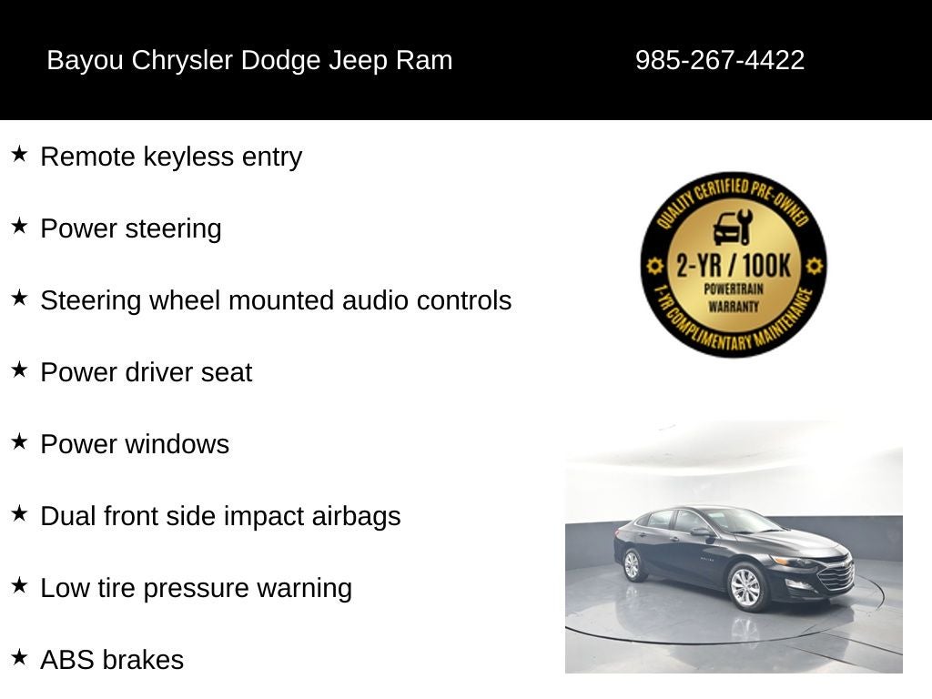 2025 Chevrolet Malibu FWD 1LT