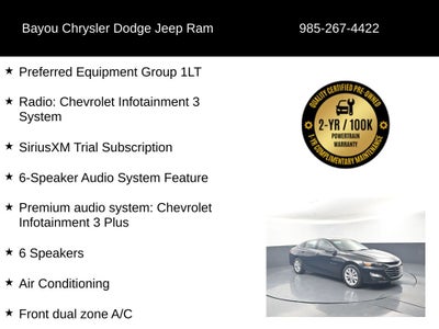 2025 Chevrolet Malibu FWD 1LT