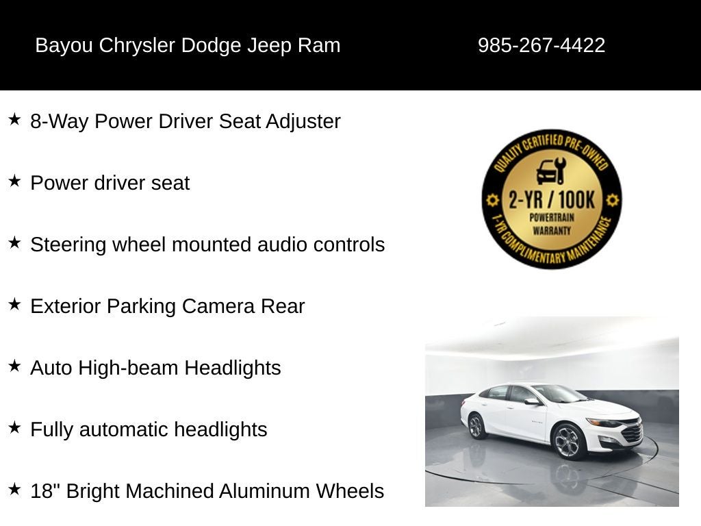 2024 Chevrolet Malibu FWD 1LT