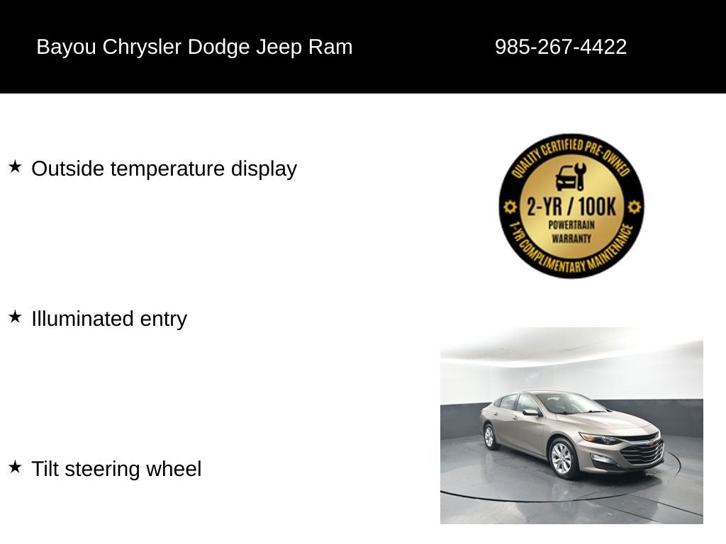 2025 Chevrolet Malibu FWD 1LT