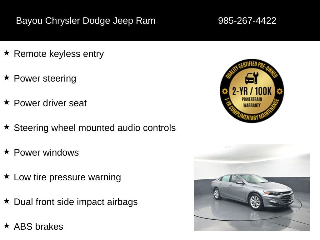 2024 Chevrolet Malibu FWD 1LT