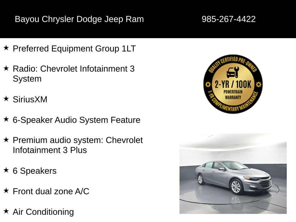 2024 Chevrolet Malibu FWD 1LT