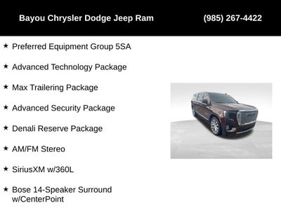 2023 GMC Yukon XL 2WD Denali