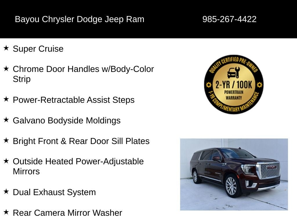 2023 GMC Yukon XL 2WD Denali