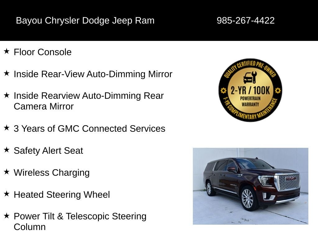 2023 GMC Yukon XL 2WD Denali