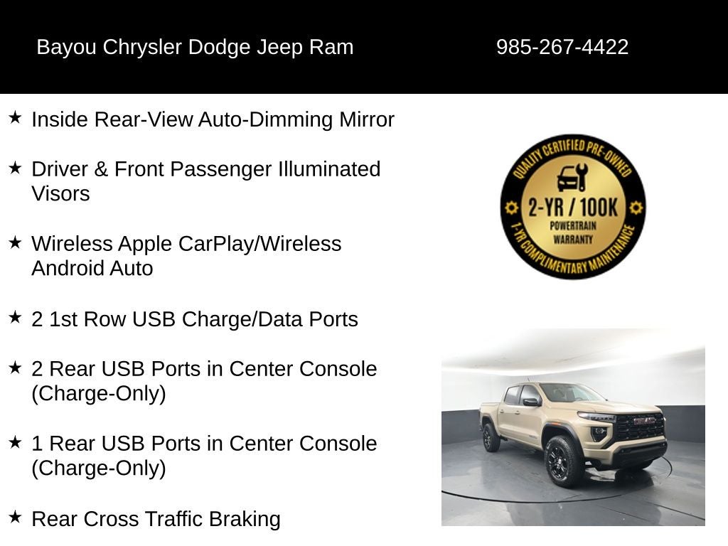 2024 GMC Canyon 2WD Elevation