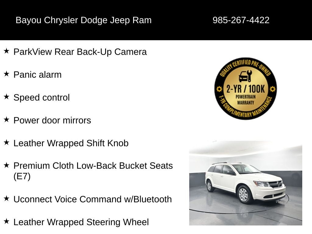 2020 Dodge Journey SE Value