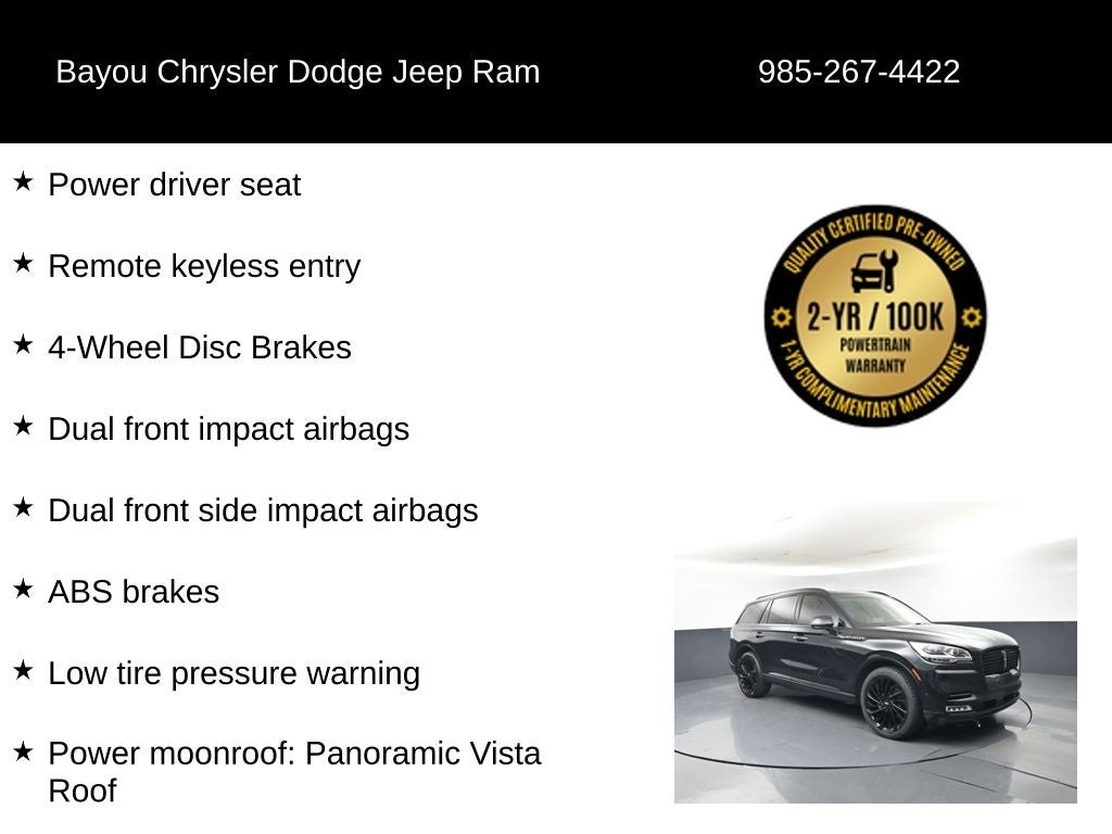 2023 Lincoln Aviator Black Label