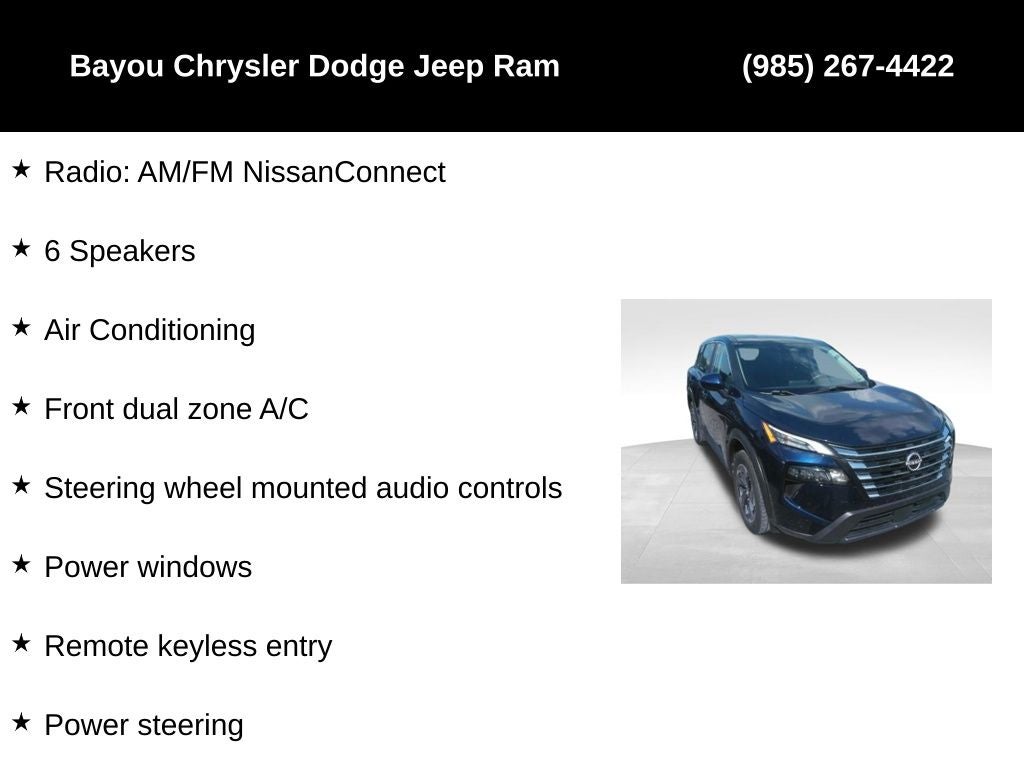 2024 Nissan Rogue SV FWD