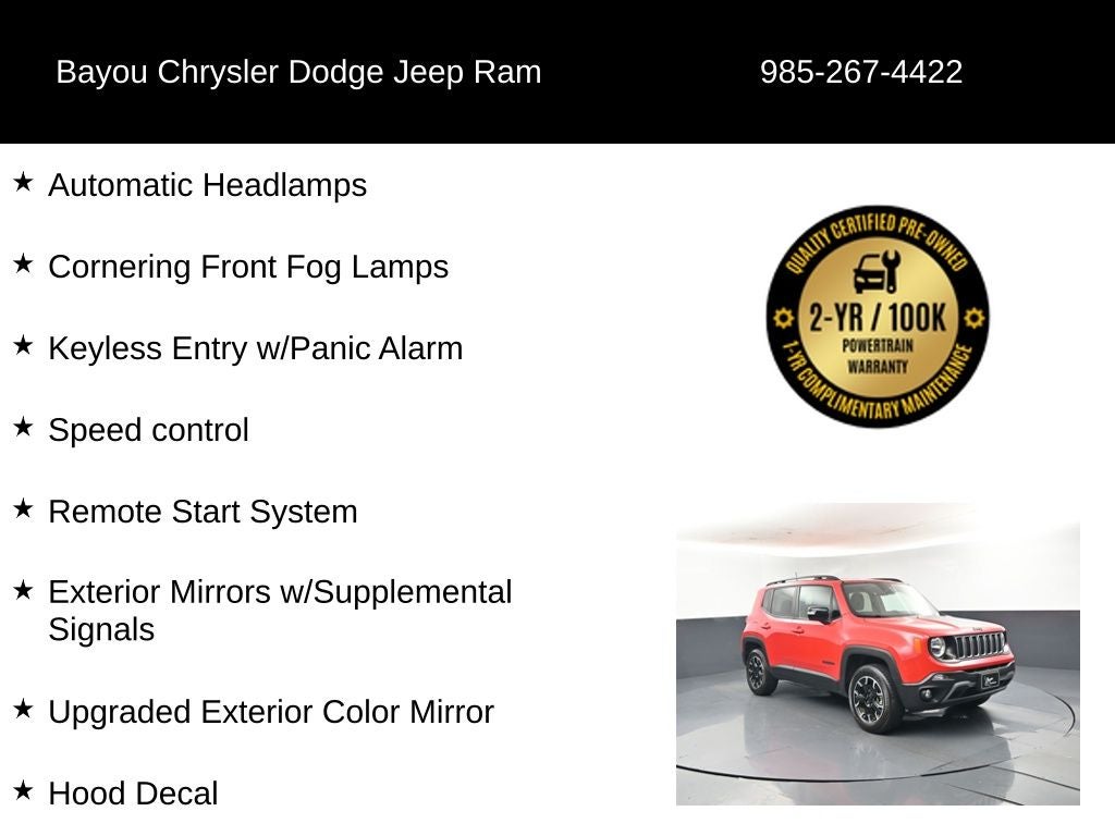 2023 Jeep Renegade Upland 4x4