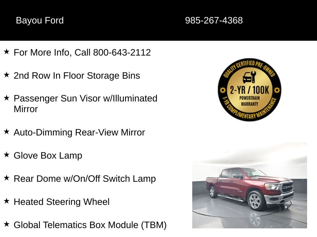 2024 RAM 1500 Big Horn/Lone Star