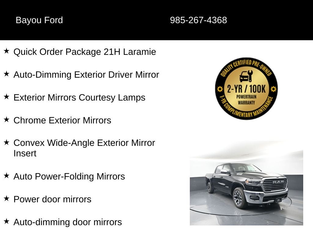 2025 RAM 1500 Laramie