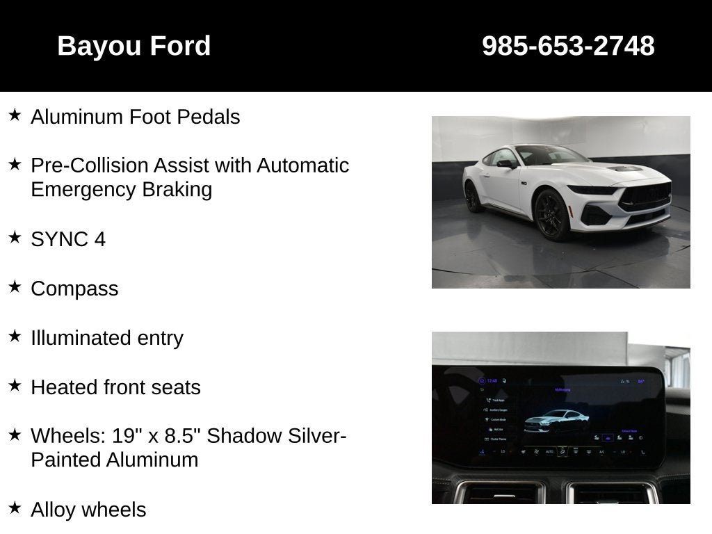 2026 Ford Mustang GT Premium 401A
