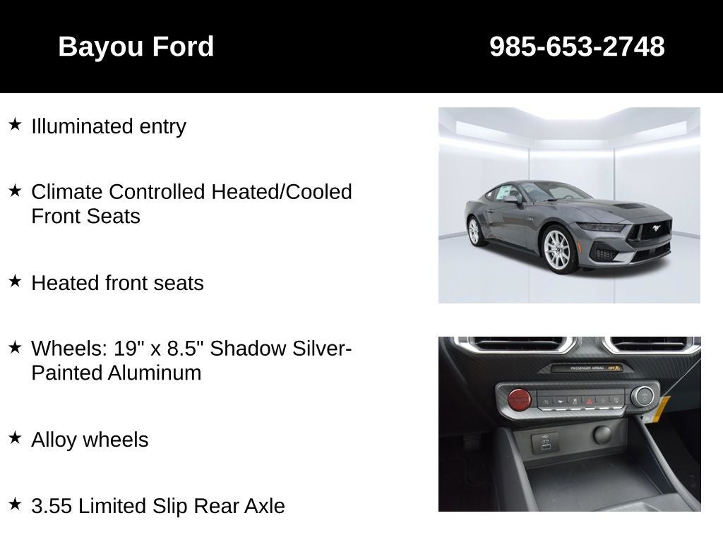 2026 Ford Mustang GT Premium 400A