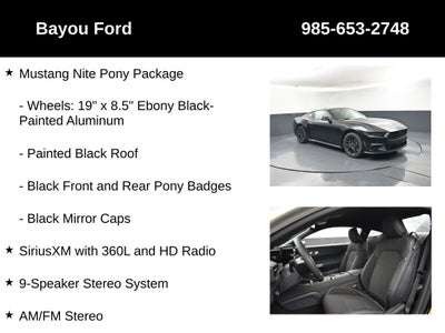 2026 Ford Mustang EcoBoost 101A