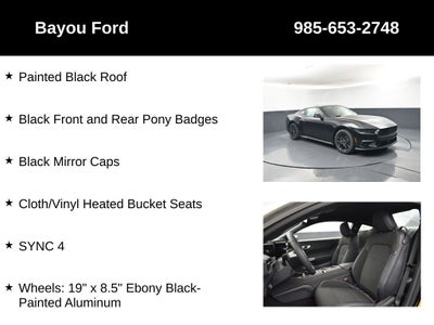 2026 Ford Mustang EcoBoost 101A