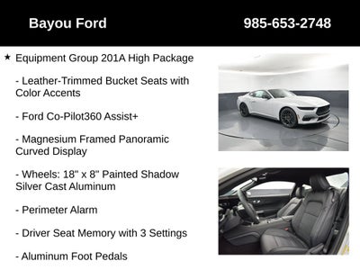 2026 Ford Mustang EcoBoost Premium 201A