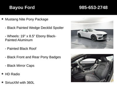 2026 Ford Mustang EcoBoost Premium 201A
