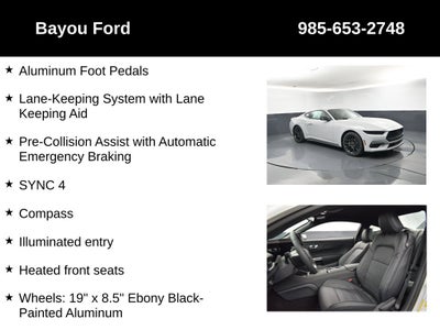 2026 Ford Mustang EcoBoost Premium 201A