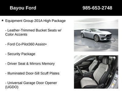 2025 Ford Mustang EcoBoost Premium 201A