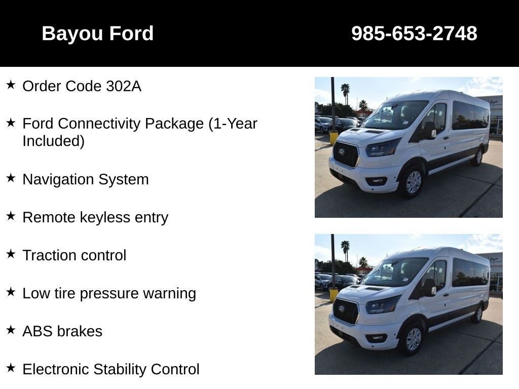 2026 Ford Transit-350 XLT 302A