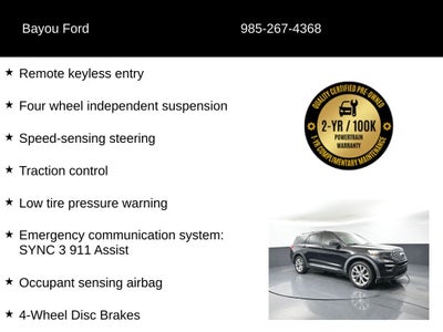 2021 Ford Explorer Platinum 601A