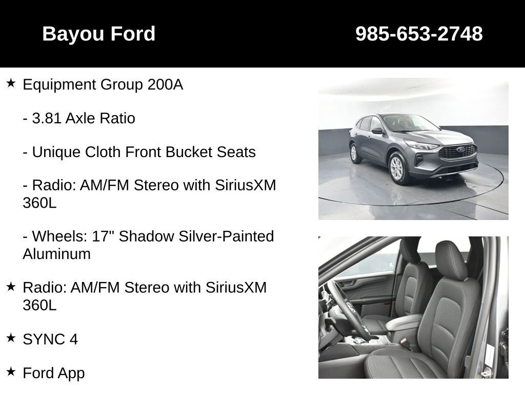 2026 Ford Escape Active 200A