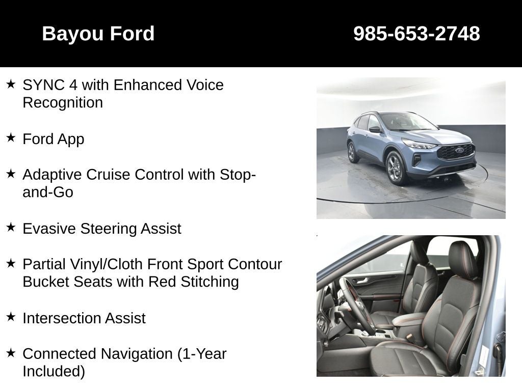 2026 Ford Escape ST-Line 300A