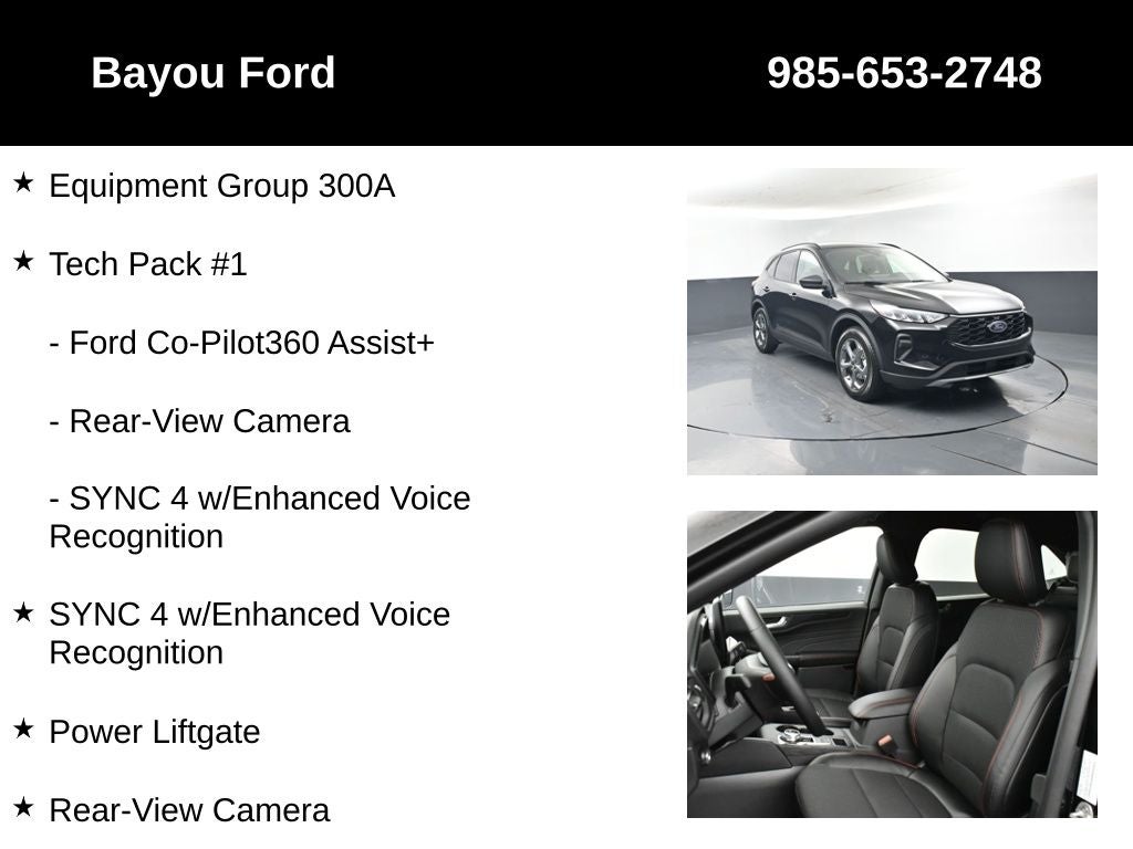 2026 Ford Escape ST-Line 300A