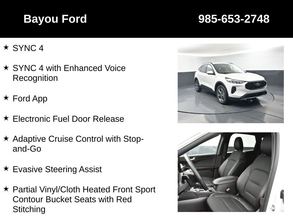 2026 Ford Escape Hybrid ST-Line Select 400A