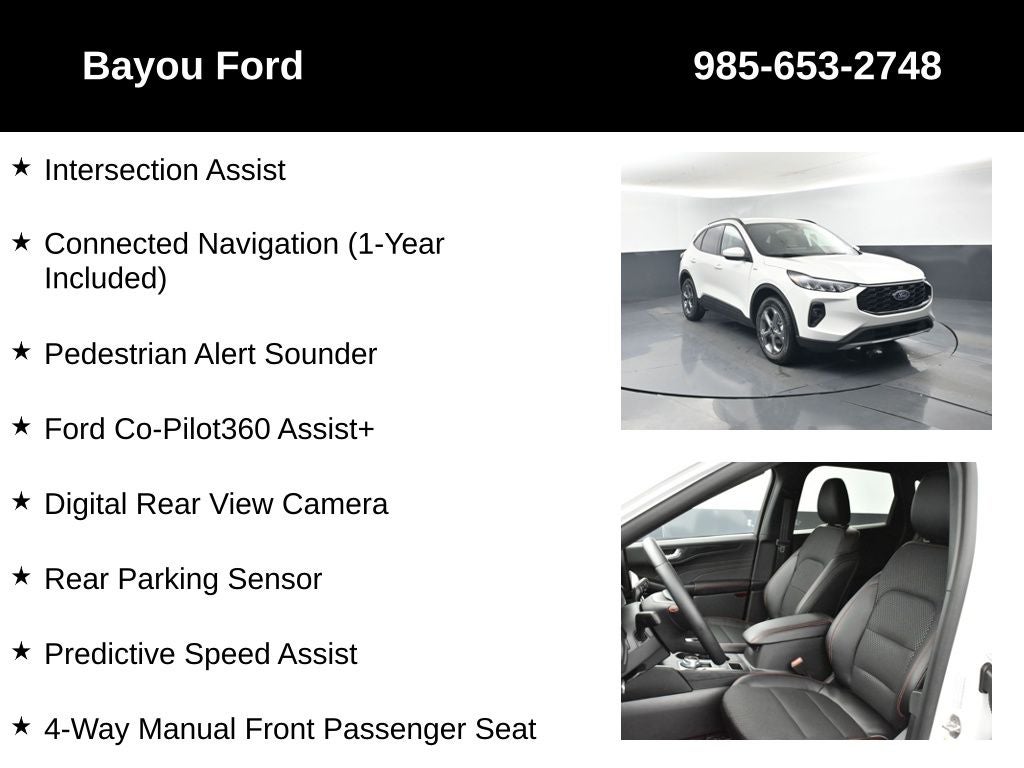 2026 Ford Escape Hybrid ST-Line Select 400A