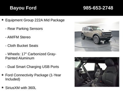 2026 Ford Bronco Big Bend 222A