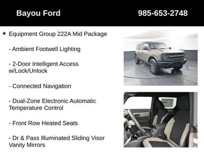 2025 Ford Bronco Big Bend 222A