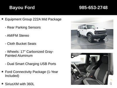 2026 Ford Bronco Big Bend 222A