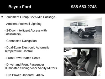 2026 Ford Bronco Big Bend 222A